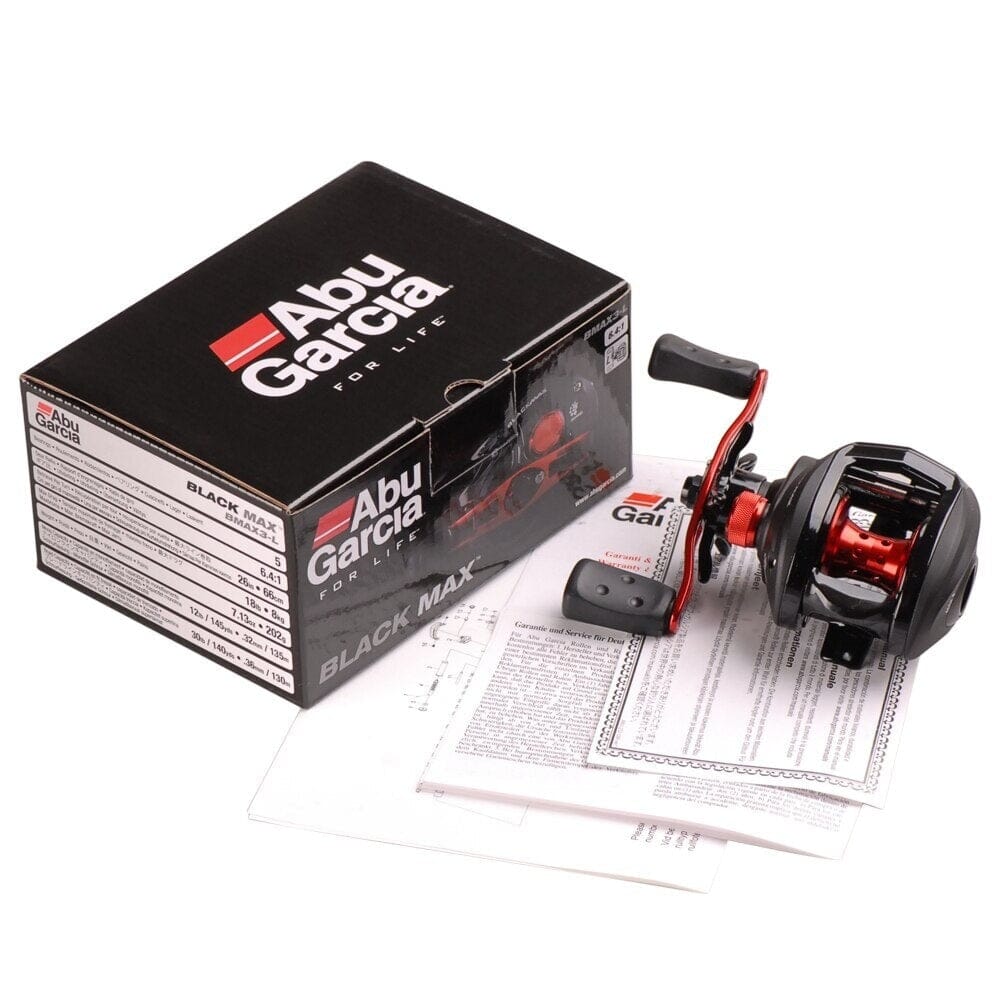 Carretilha Abu Garcia Black Max 3 [GANHE 1 ÓCULOS GRÁTIS] NB893