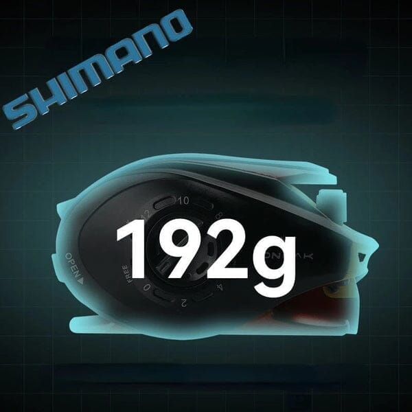Carretilha Shimano 7.1:1 De Pesca Freio Magnético Para Água Doce e Salgada NB1694