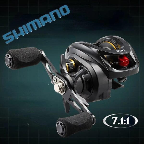 Carretilha Shimano 7.1:1 De Pesca Freio Magnético Para Água Doce e Salgada NB1694