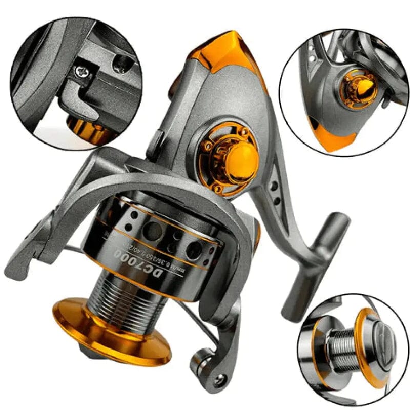 Molinete de Pesca Profissional Drag 12Kg e 13 Rolamentos NB1797