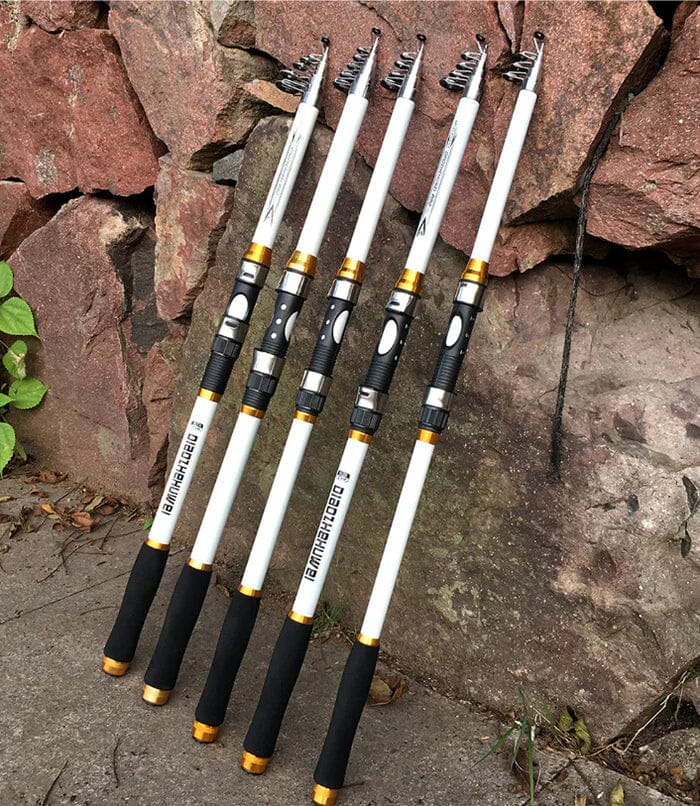 Vara Premium Ultra Light Telescópica de Carbono JOSBY Fishing NB1412